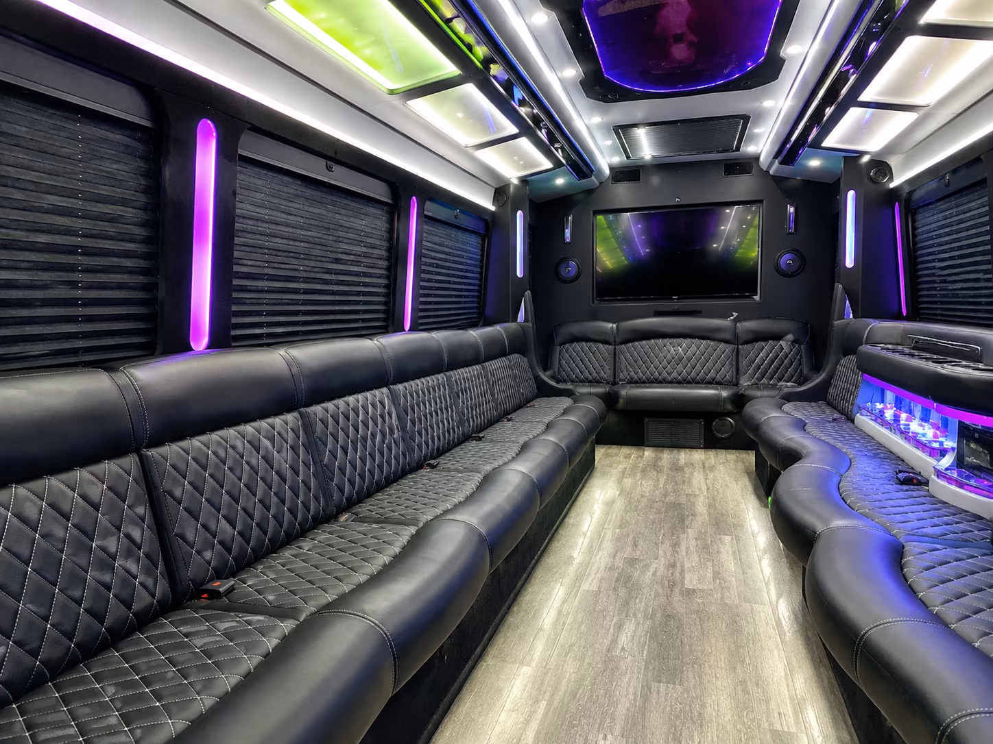 apple valley holiday party bus rental