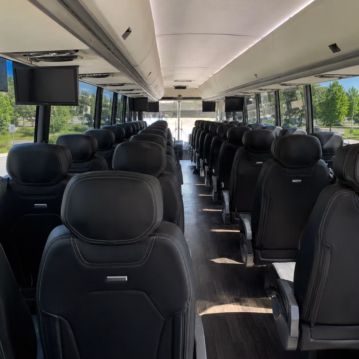 apple valley religious group transportation onboard seating