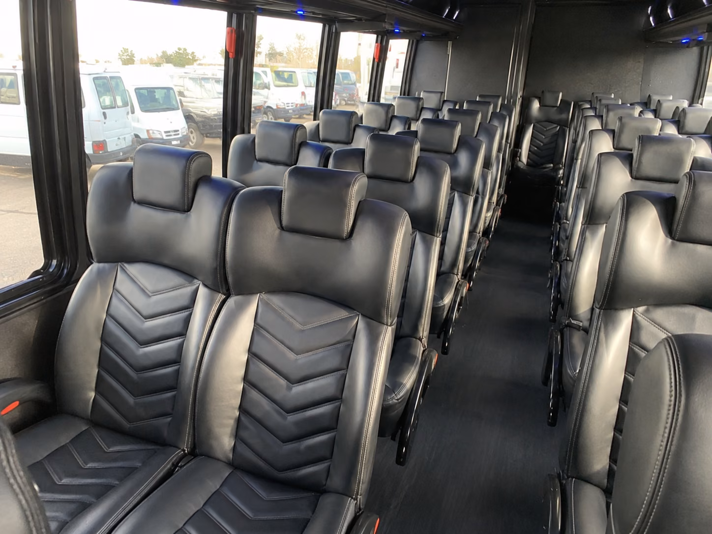 bridal party bus rentals for apple valley ceremony and reception runs