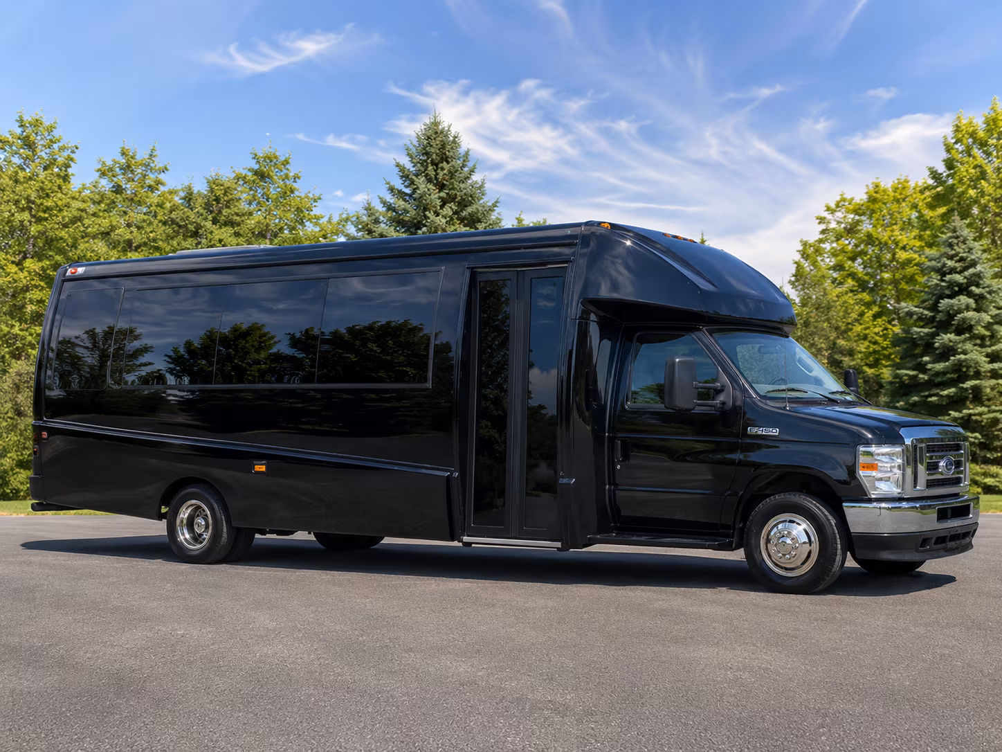 charter bus rentals for large apple valley prom groups