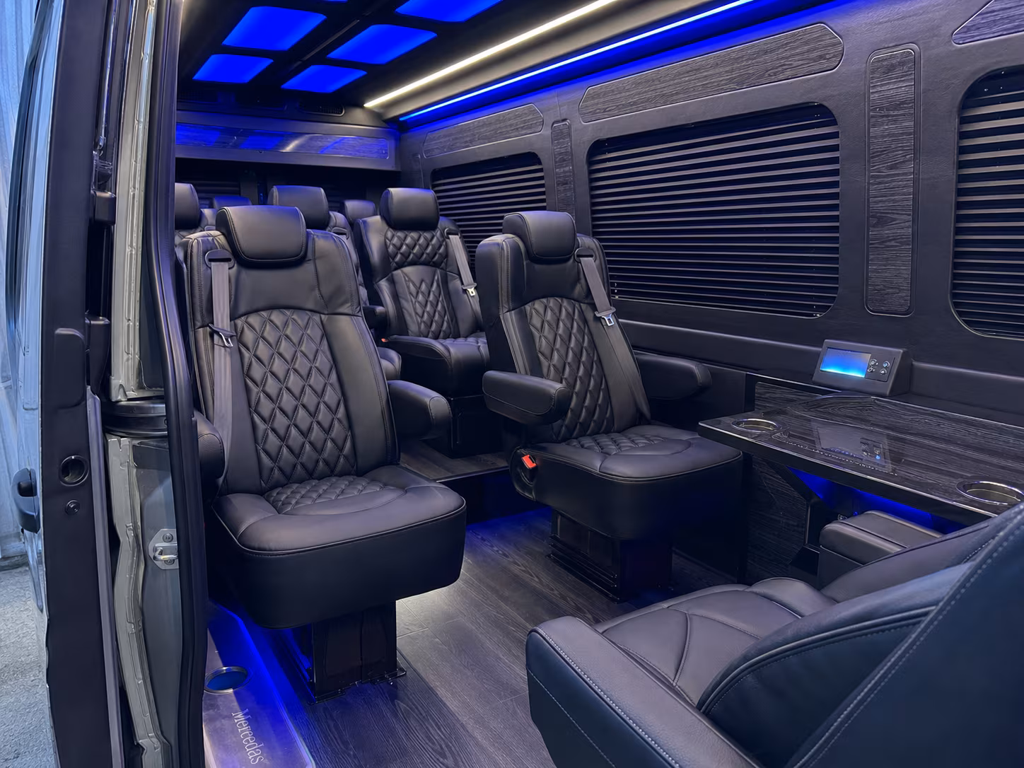 sprinter van transportation for groups and events across apple valley